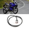 Motorcycle Switch with Button Reset Indicator Light 12V Stainless Steel