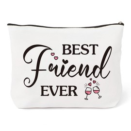 nuozodki Friend Gifts for Women,Gifts for Friends,Friendship Gifts Ideas,Makeup Bag,Best Friend Birthday Gifts,Farewell Moving Away Christmas Valentines Day Gifts for Friends