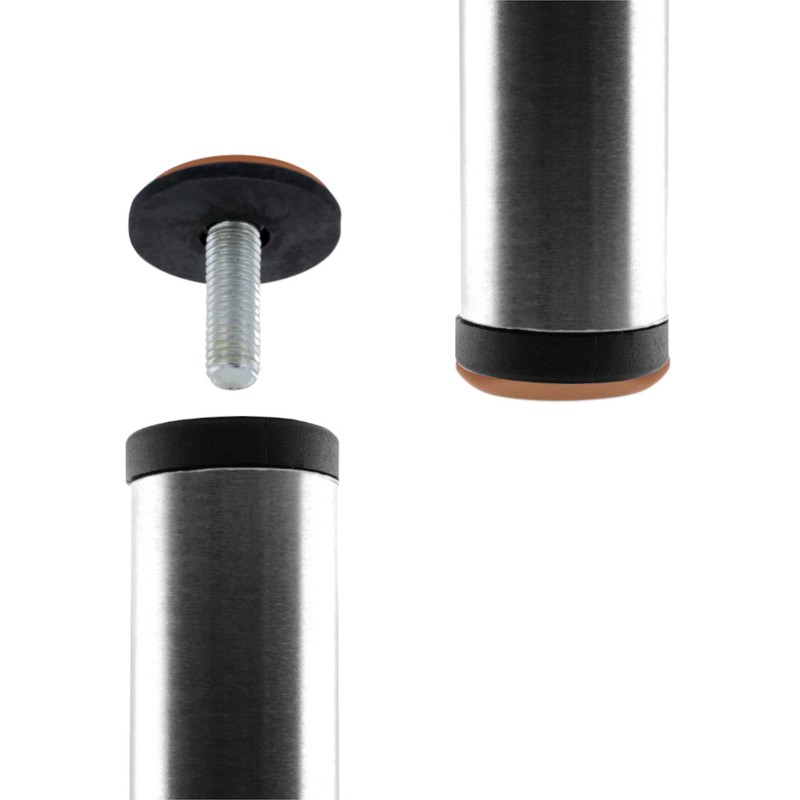 cyclingcolors 4 x furniture gliders with thread, Teflon gliders, thread