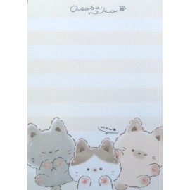 Crux Asobu Neko (Cat) Believe in Miracles Mini Memo Pad~KAWAII!!
