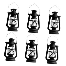 Ciieeo 6pcs Miniature Oil Lamps: Vintage Mini Kerosene Lantern for DIY Crafts Dollhouse Decor Table Centerpieces and Indoor Decor