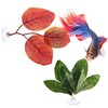 Cayway 14 PCS Fish Tank Decoration Betta Bed Leaf Betta