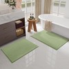 smiry Non Slip Chenille Bath Mat, 50 x 80 cm,