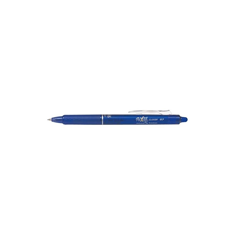 Pilot Blue Frixion Clicker Retractable Fine Rollerball Erasable Pens Pen