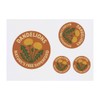 4 x 'Dandelions, Natures Free Superfood' Temporary Tattoos - Water