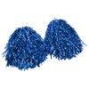 2PCS Cheerleading Pom Poms with Hard Handle Handheld Party Shakers