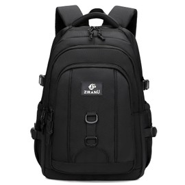 Amythe Backpack for Boys Men, Teenagers School Backpack College Daypack with 15.6 Inch Laptop Compartment, Large Lightweight Casual School Bag for School or Travel, black