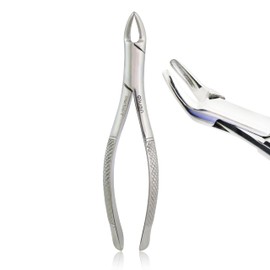 MUSAMED German Grade Stainless Steel Dental Extracting Forceps Extracting Forceps #150S Upper Bicuspid, Upper Incisor, Upper Root Extraction Forceps Dental Instruments for Children