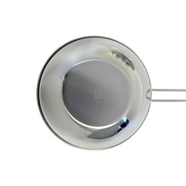 AQUASIDE PR2563 18-0 Stainless Steel Deep Ball with Stainless Hand, 8.3 inches (21 cm)