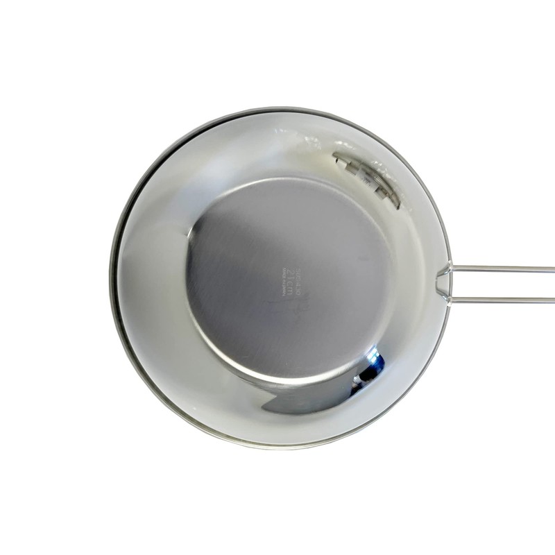 AQUASIDE PR2563 18-0 Stainless Steel Deep Ball with Stainless Hand,