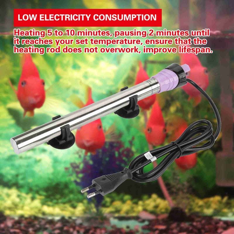 Fish Tank Heating Bar Auto Thermostatic Electric Heater Warmer Explosion