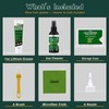 Ailiaili White Lithium Grease Kit, Garage Door Lubricant for Hinges,