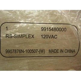 WEIDMULLER 9915480000 AC Outlet Module, RCPT, 15A, 120V