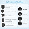 Hibbent All Metal CUPC Certified 12'' Rainfall Shower Head, Dual