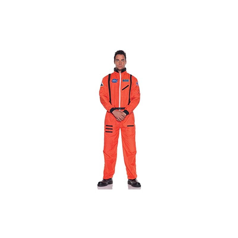UNDERWRAPS Aerospace Astronaut Men's Costume (Orange), Standard