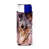 Cheetah, Lion, and Zebra Ultra Beverage Insulators for slim cans