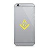 RDW Pair of Freemasonry Emblem Cell Phone Stickers Mobile Freemason