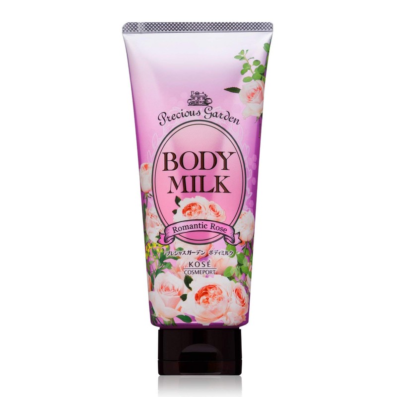 Kose Precious Garden Body Milk, Romantic Rose, 7.1 oz (200