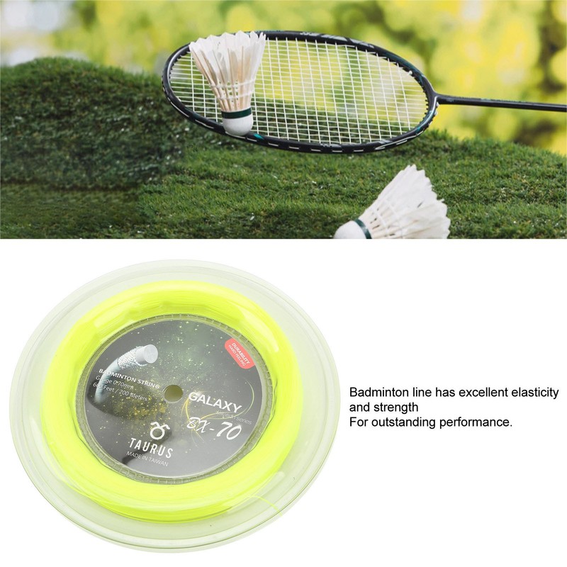POWERTI BX70 Badminton Rackets String High Elastic Nylon Badminton Racquet