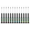 Bosch Präzisionsschraubendreher-Set 13-teilig (Präzise Schraubendreher für Heimwerken und Modellbau; S2-Stahl;