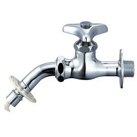 SANEI Y123TK-1-13 Home Faucet for Washing Machines, For Connecting Water Supply Hoses, Automatic Shut-off Function, Cold Weather Specifications