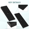 2PCS 2" Wide 4° Degree Leaf Spring Degree Shims Steel
