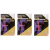 Set of 3 BR Magnet Clear Case, Wide 35pt