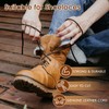 10 Yards 3MM Flat Genuine Leather Cord, PEASUG Real Leather
