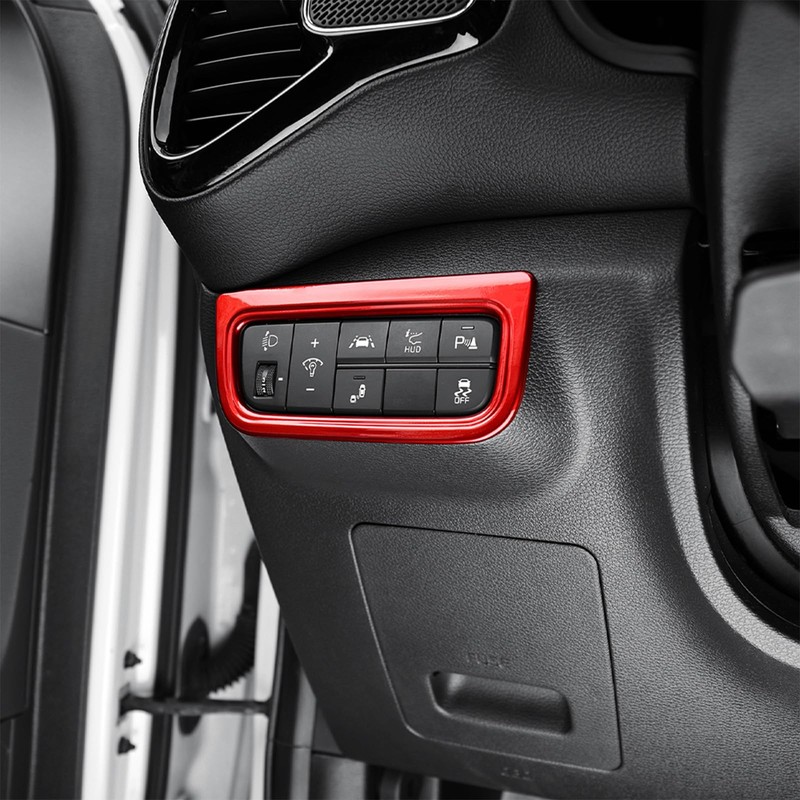 Compatible with 2020-2025 Kia Soul Accessories, Headlight Adjustment Switch Cover,