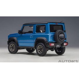 AUTOart 78507 1/18 Suzuki Jimny Sierra (JB74) Blue Metallic/Black Roof Finished Product
