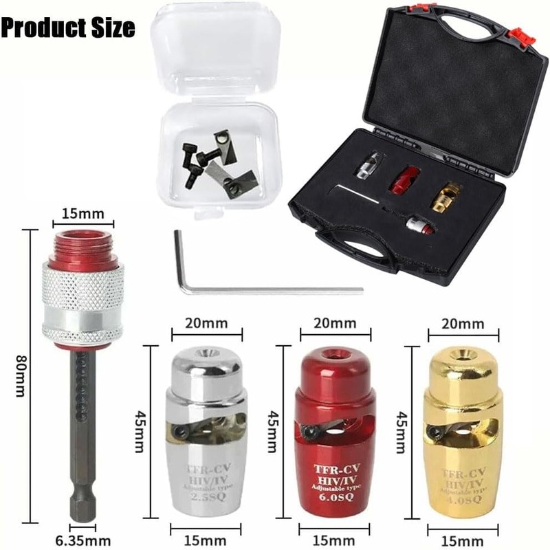 AymxclsWire Stripping and Twisting Tool, Electric Wire Stripper Professional Electrician