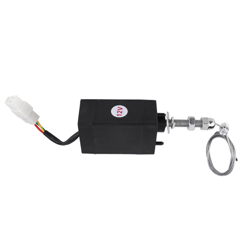 DC 12/24V Diesel Engine Flame Out Device Engine Stop Solenoid