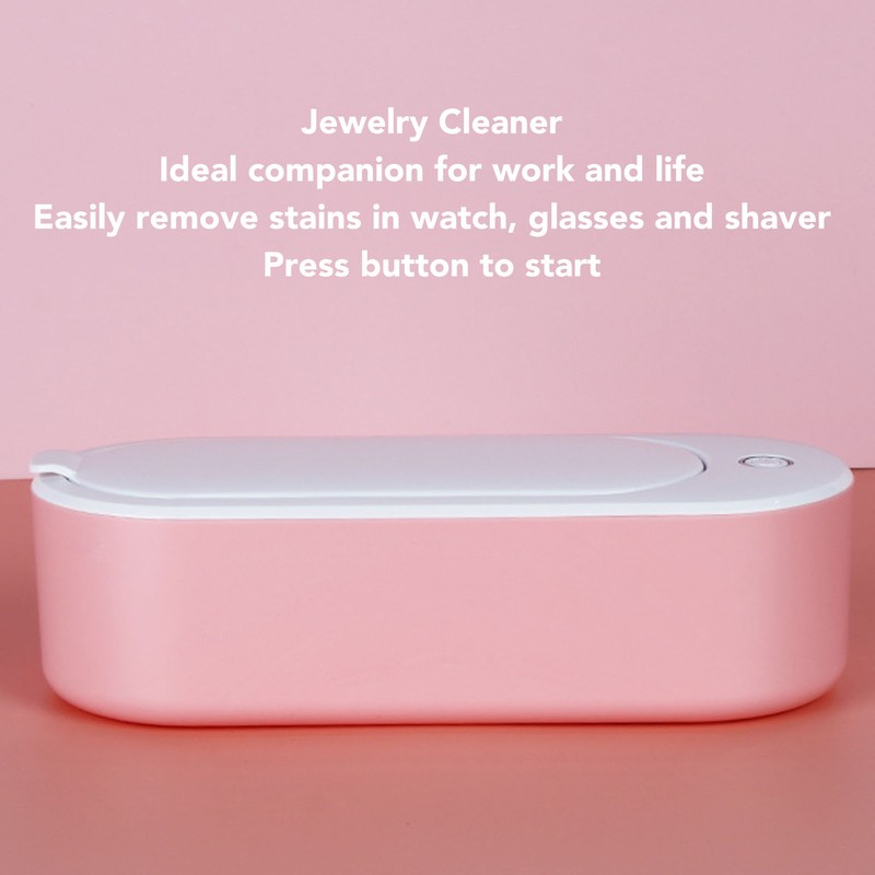 Eyeglass Cleaner 360ml 46kHz 18W High Frequency Easy Operation Portable