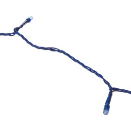 Product Works UltraLED Battery Operated Frosted Twinkle Light String, Blue, 4.5-Feet