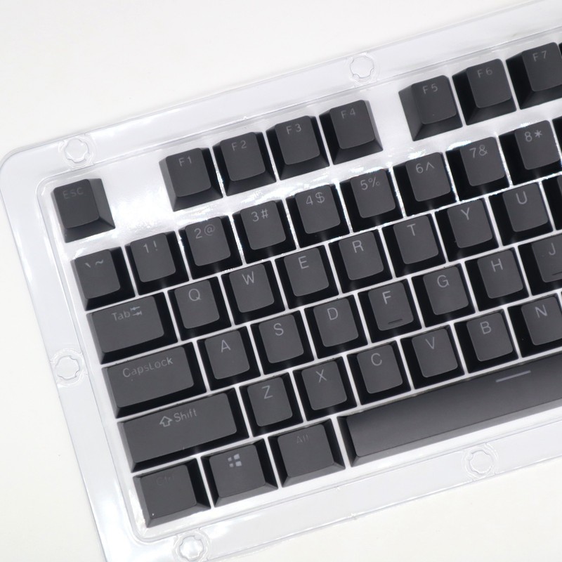 PBT Keycaps Ergonomic Design Oil Resistant Colorful 108 Key Video