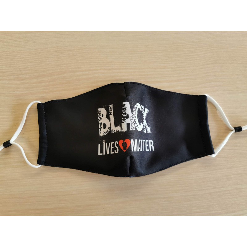 Zzteck I CAN'T BREATHE Face Mask Fabric Cloth Mouth Cover