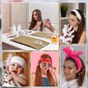 FINGERINSPIRE 8 Piece Hair Band Display Cards Set 8 Styles