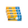 Swirl 10 Litre White Antibacterial Carry Handle Bin Liners -