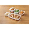 THERMOS My Food Container Square Type 600ml Black KC-SA600 BK