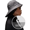 Satin-Lined, Waterproof Souwester Hat (Chrome)