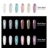Biutee Color Gel Nails, 6 Colors, Flash Nail Gel Set,