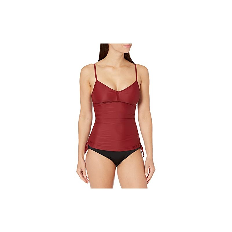 prAna Moorea Tankini para Mujer, con Techo Oxidado, pequeño