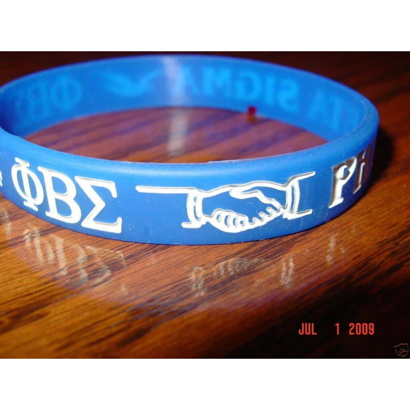 PHI BETA SIGMA GREEK FRATERNITY WRISTBANDS