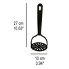 2 Piece Manual Potato Masher Plastic Pestle and Potato Peeler