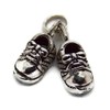Baby Shoes Pendant Charm .925 Sterling Silver