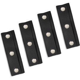 4 Pcs Handbag Handle Leather Wrap Cover, Purse Wallet Handle Protectors, Bag Handle Wraps, Luggage Handle Wraps