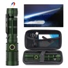 Spriak Rechargeable Flashlight High Lumens, High Lumens Super Bright Magnetic