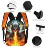 ZCJB-WSRY Cute Dragon School Backpack with Lunch Box & Pencil