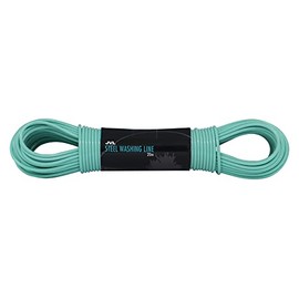 JVL Steel PVC Coated Washing Line, 20 Metres, Aqua, One Size, (11-025)