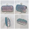CORIOS Sequin Clutch Bag Women's Glitter Evening Bag Wedding Bridal